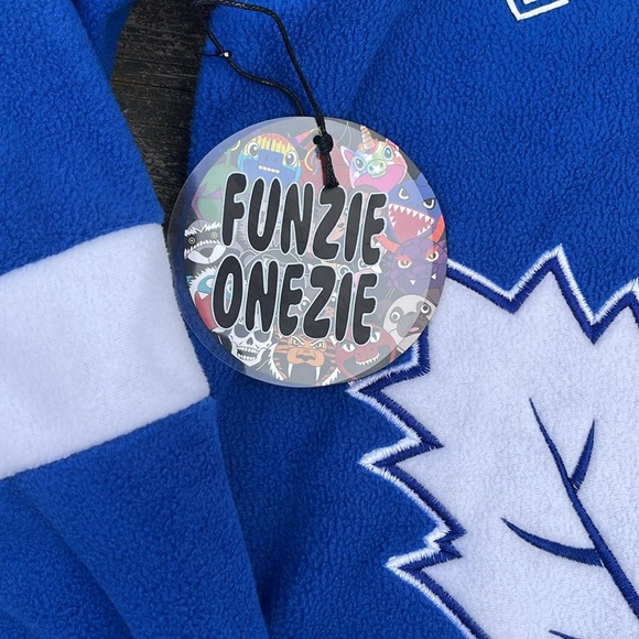 NWT Funzie Onezie Toronto Maple Leafs NHL Onesie - Picture 5 of 9